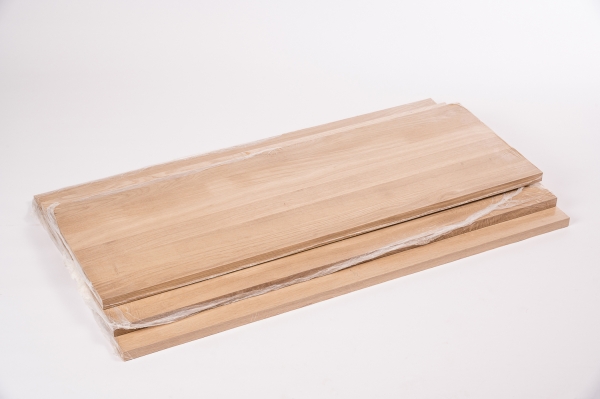 Massivholzplatte Leimholzplatte Eiche A/B 26mm, 2-2.4 m, DL durchgehende Lamele, DIY angepasst